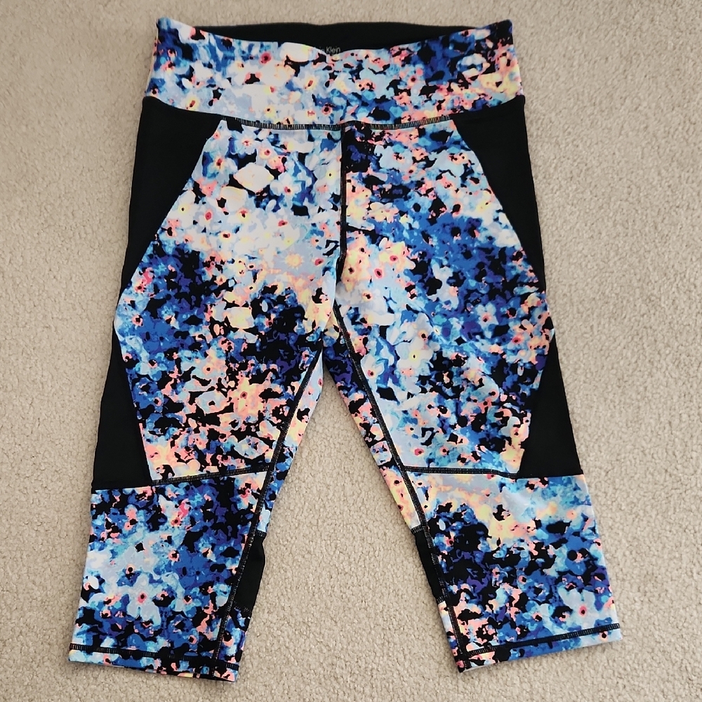 CALVIN KLEIN Athletic Pants Performance Quik Dry 3/4 Length Size M